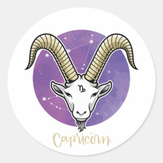 Capricorn Sticker - Zodiac