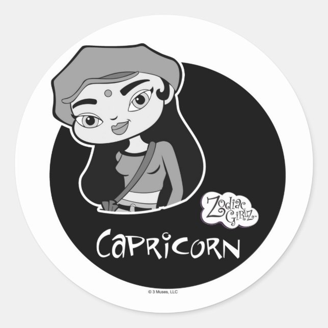 Capricorn Stickers (Front)