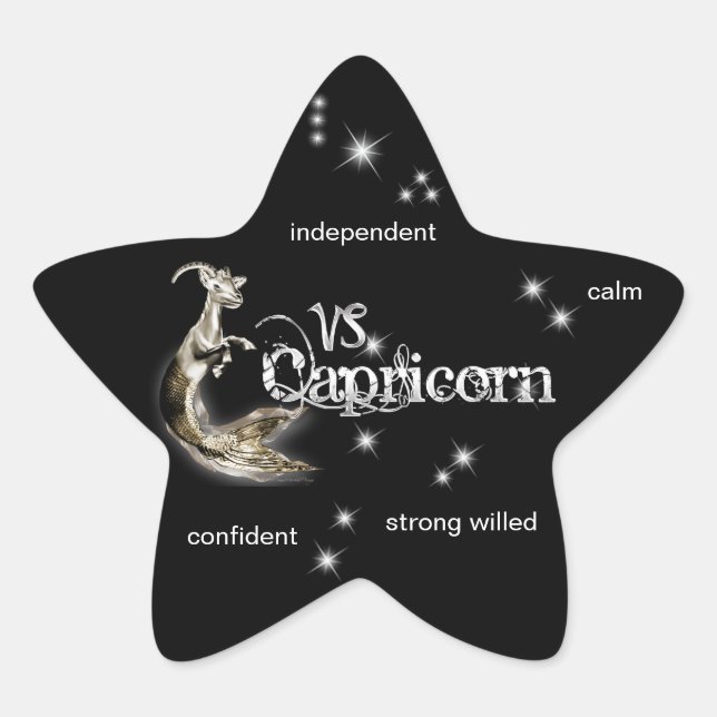 Capricorn Stickers (Front)