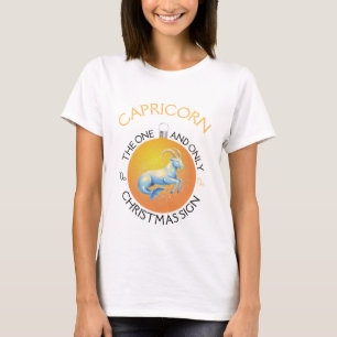 Capricorn The Christmas Sign T-Shirt