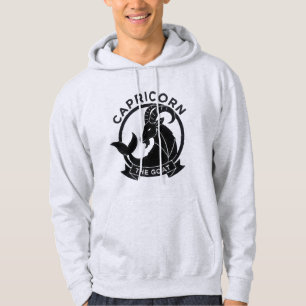 Capricorn the Goat Zodiac Sea-Goat Earth Sign Hoodie