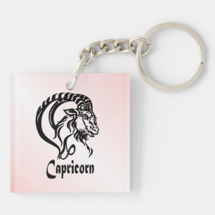 Capricorn the Sea Goat Zodiac Keychain