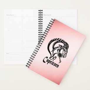 Capricorn the Sea Goat Zodiac Planner
