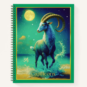 Capricorn the Sea Goat Zodiac Sign Journal 