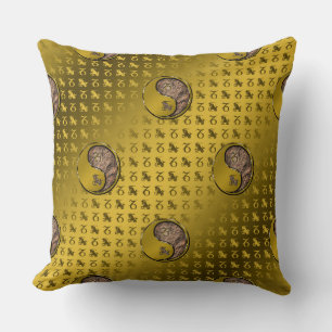 Capricorn the Seagoat Throw Pillow