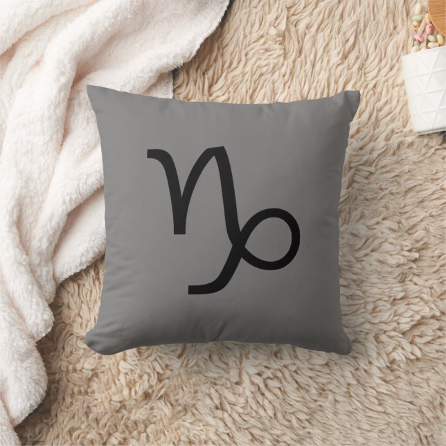 Capricorn Throw Pillow (Blanket)
