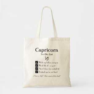 Capricorn – To-Do List Tote Bag