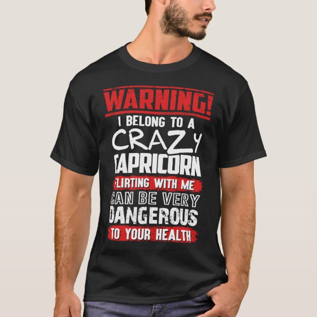 Capricorn Tshirt, Capricorn shirt (Front)