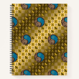 Capricorn & Water Rat Notebook