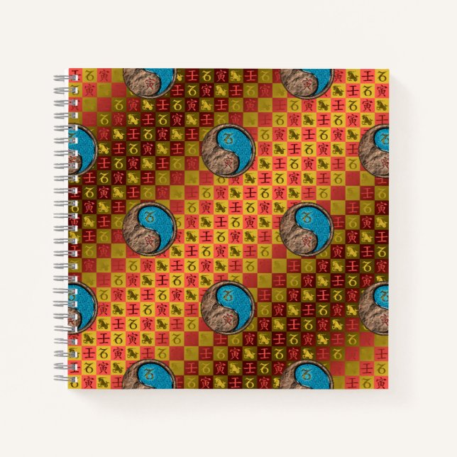 Capricorn & Water Tiger Notebook (Front)