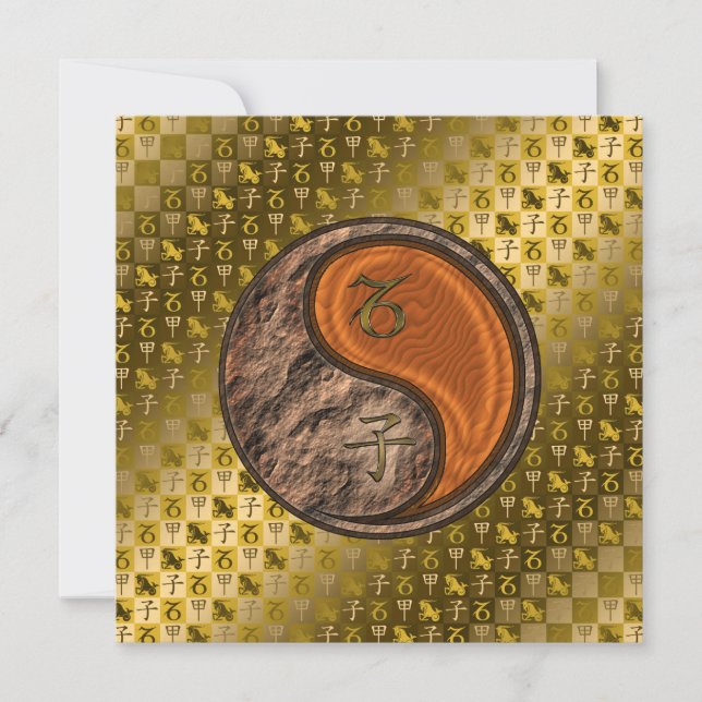 Capricorn & Wood Rat Card (Front)