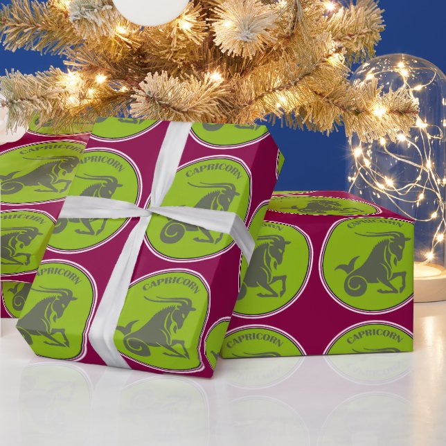 Capricorn Wrapping Paper (Holidays)