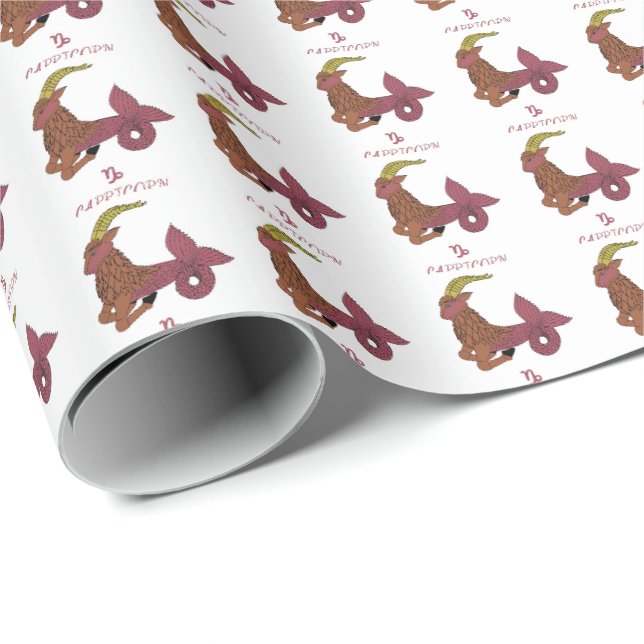 Capricorn Wrapping Paper (Roll Corner)