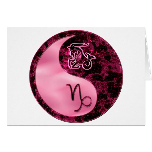 Capricorn Yin Yang (Front Horizontal)