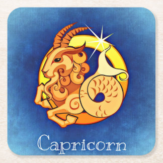 capricorn zodiac coasters