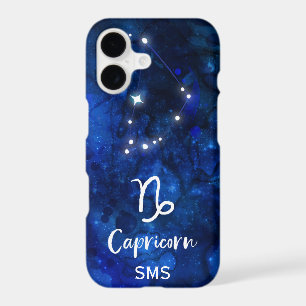 Capricorn Zodiac Constellation Galaxy Sky Monogram