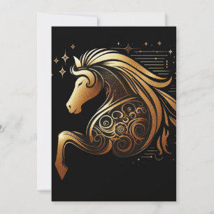 Capricorn Zodiac Gold Horse Astrology Announcement
