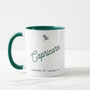 Capricorn Zodiac Mug – Astrology Coffee Cup
