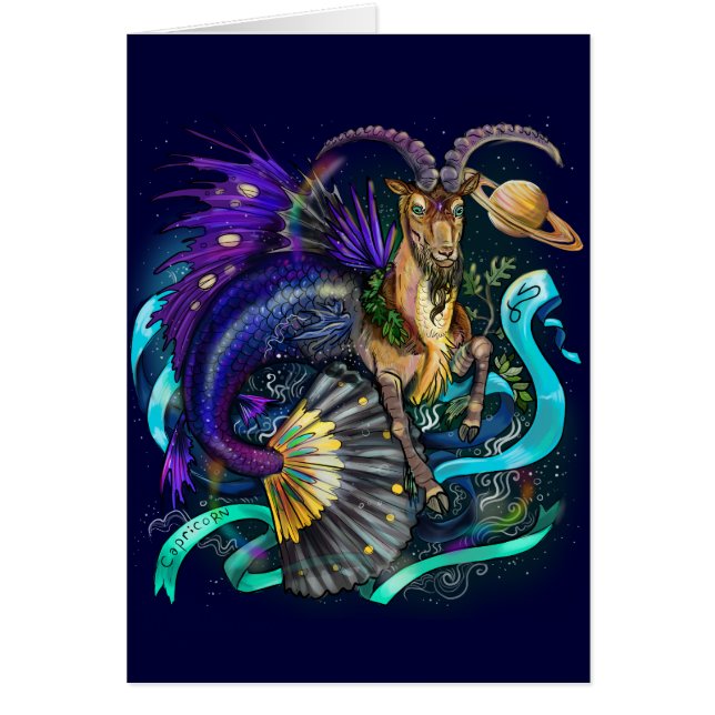 Capricorn Zodiac Sign (Front)