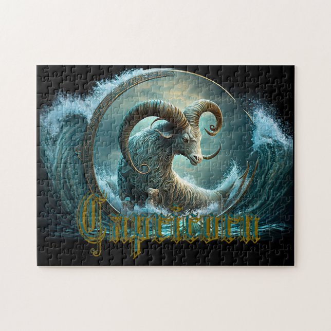 Capricorn Zodiac Sign Jigsaw Puzzle (Horizontal)