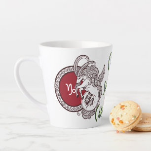 Capricorn zodiac sign personalised coffee mug