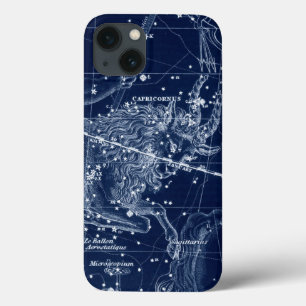 Capricorn Zodiac Sign Vintage Illustration iPhone 13 Case
