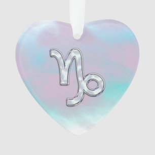 Capricorn Zodiac signe sur Mère style perle