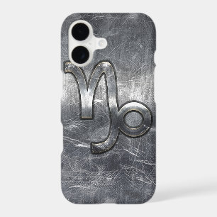 Capricorn Zodiac Symbol Grunge Distressed Style