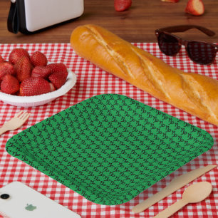 Capricorn Zodiac Symbol Standard by K Yoncich Paper Plate