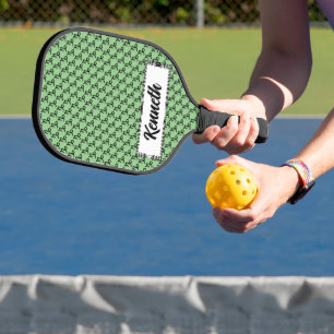 Capricorn Zodiac Symbol Stnd by Kenneth Yoncich Pickleball Paddle