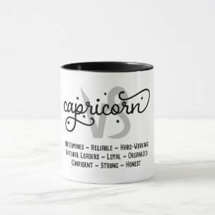 Capricorn Zodiac Traits Mug