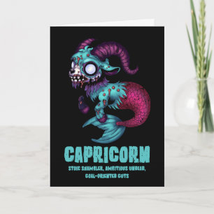 Capricorn Zombie Card