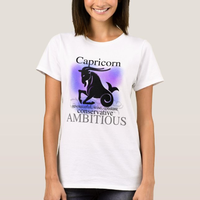 Capricorne À propos de vous Tshirt (Devant)