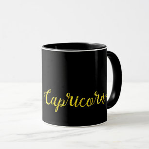 Capricorne Gold Letting Mug