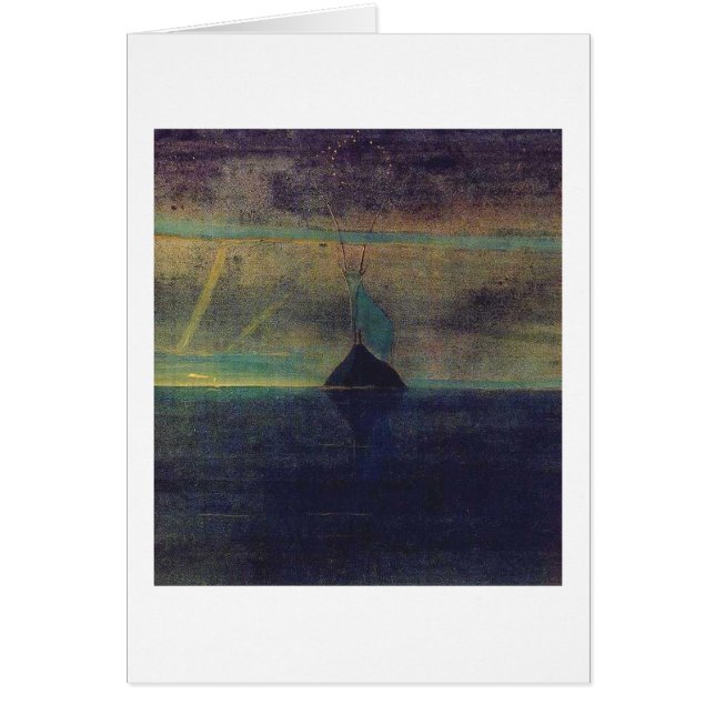 Capricorne par M.K. Ciurlionis, 1907 (Devant)