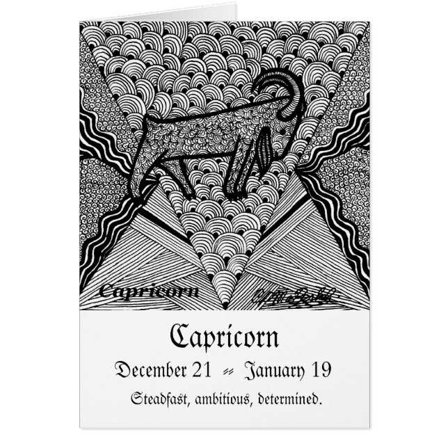 Capricorne (signe de zodiaque) (Devant)