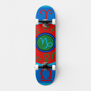 Capricorne Skateboard Zodiac Astrological Celestia