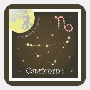 Capricorno 22 dicembre al 20 gennaio sticker