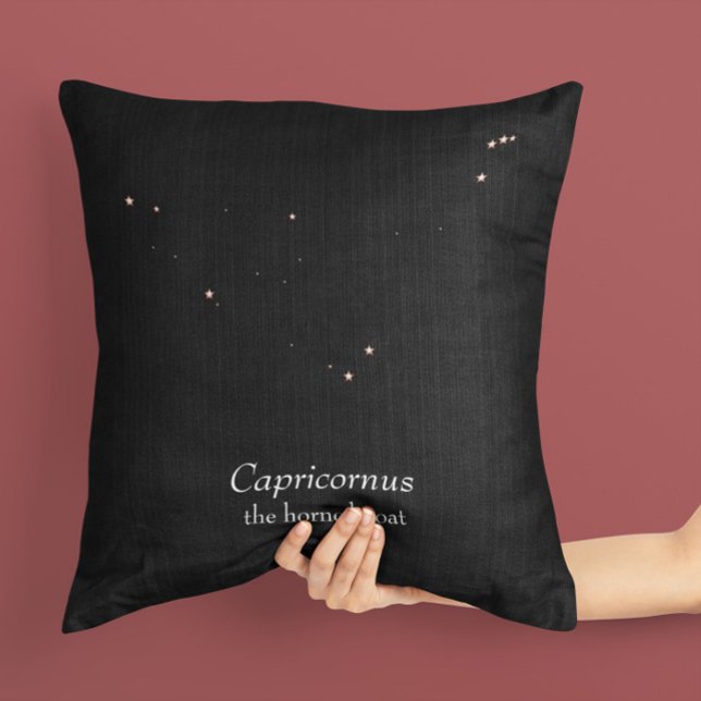 Capricornus Constellation Throw Pillow (Creator Uploaded)