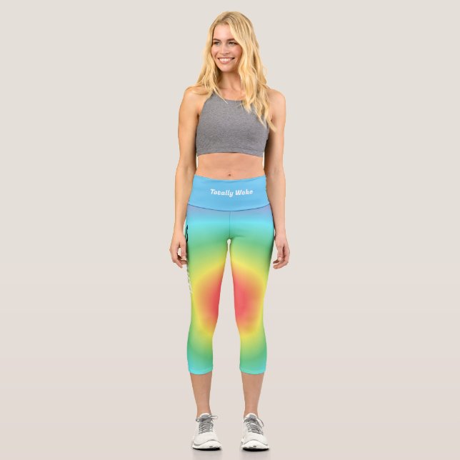 Capris haut taille | Shakti | Pantalons de yoga (Recto)