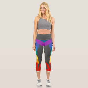 Capris leggings outfit for adult women