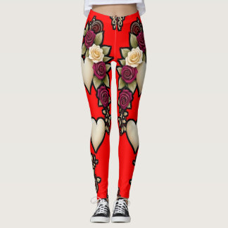 Capris leggings taille haute pour femmes | Stretch