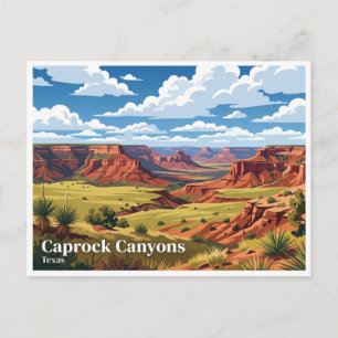 Caprock Canyons State Park Quitaque Postcard