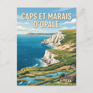 Caps et Marais d'Opale Regional Natural Park Postcard