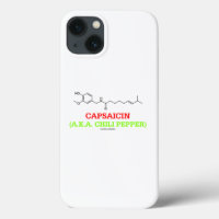 Capsaicin (A.K.A Chili Pepper) Chemical Molecule