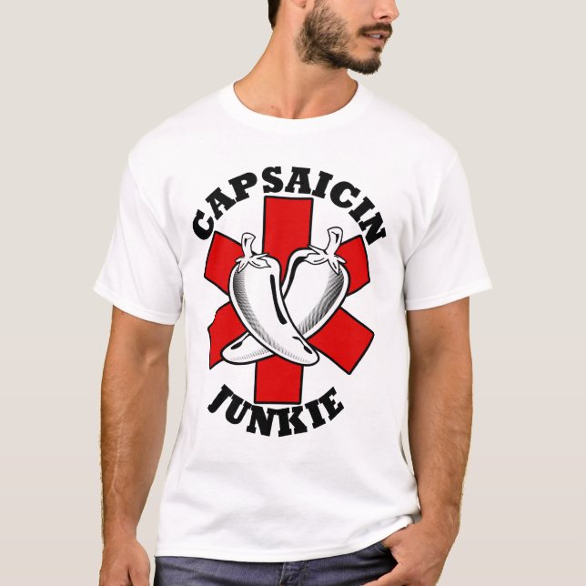 Capsaicin Junkie T-Shirt (Front)