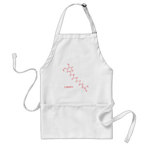 Capsaicin Molecule Apron