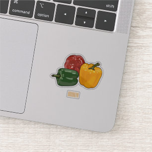 Capsicum cartoon illustration