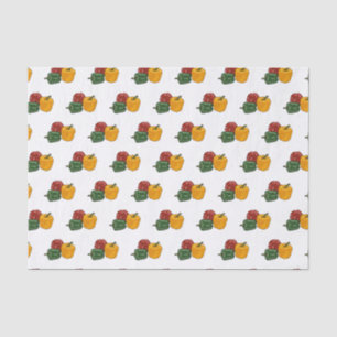 Capsicum cartoon illustration tissue paper