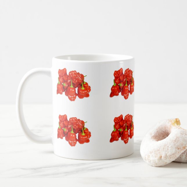 Capsicum Chinense Chili Mug (Avec donut)